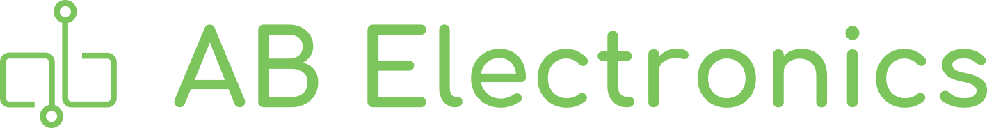 AB Electronics Logo Horizontal 02 Green
